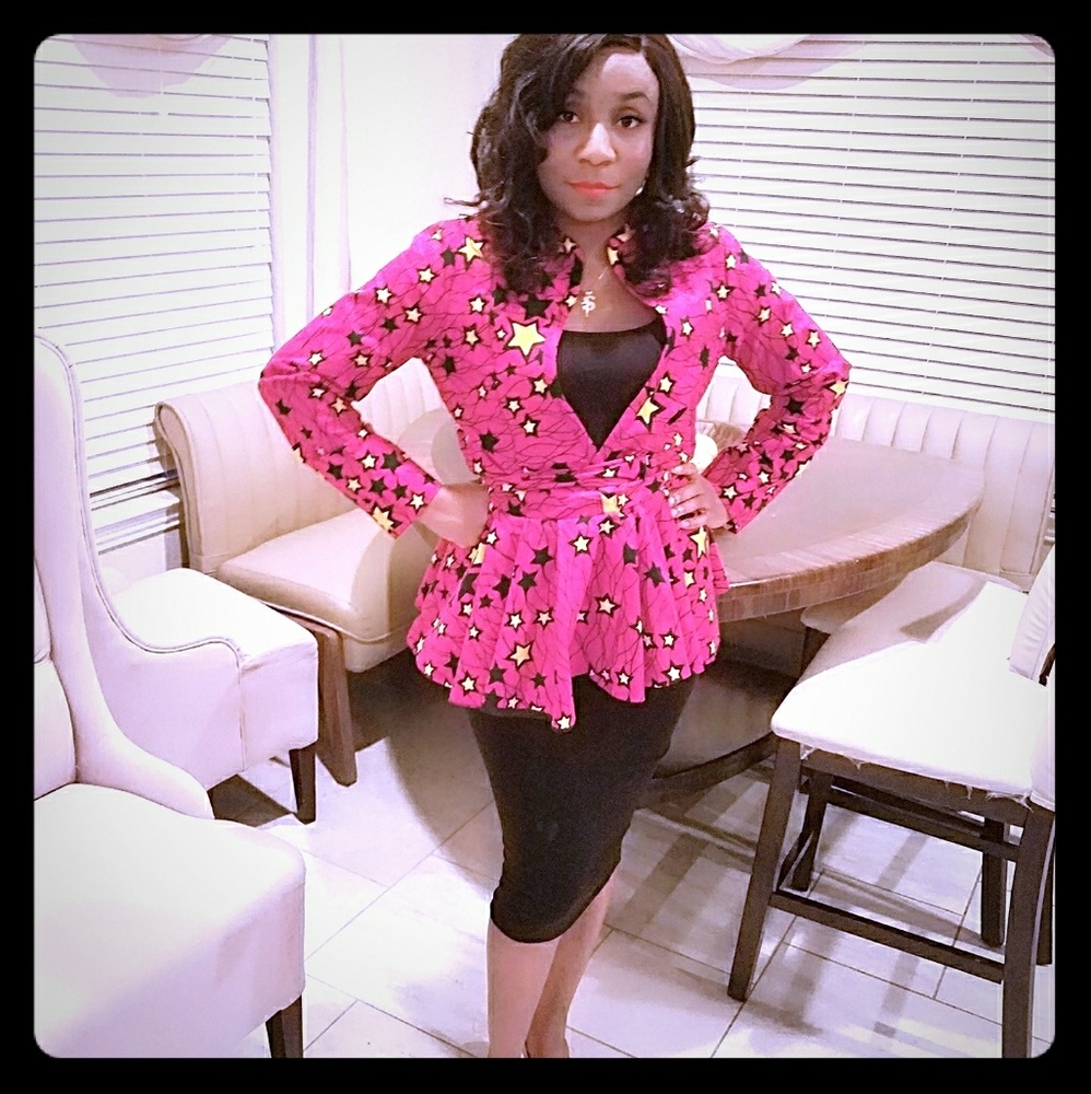 Peplum blouse